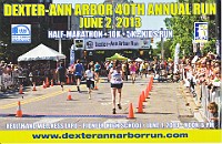 Race Photo - Half Marathon  2013 Dexter to Ann Arbor Half Marathon : Ann Arbor, Half Marathon, Michigan, Race, United States, USA